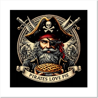 Pirates Love Pie Posters and Art